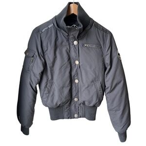 Joshua Perets Down filled Winter Bomber Jacket